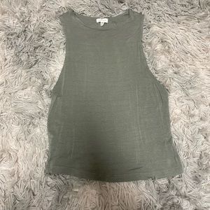 Dry Goods Cropped Racerback